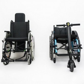 Электроприставка для инвалидной коляски UNAwheel Mini