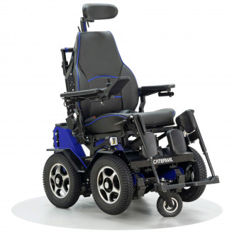 Инвалидная коляска с электроприводом Caterwil GTS 4WD (вездеход-ступенькоход)