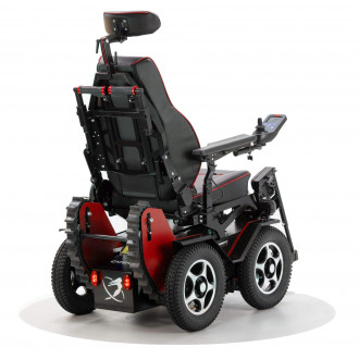 Инвалидная коляска с электроприводом Caterwil GTS 4WD (вездеход-ступенькоход)