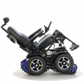 Инвалидная коляска с электроприводом Caterwil GTS 4WD (вездеход-ступенькоход)