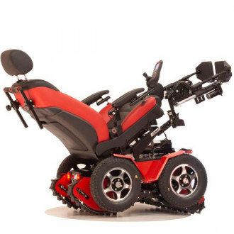 Инвалидная коляска с электроприводом Caterwil GTS 4WD Lux (вездеход-ступенькоход)