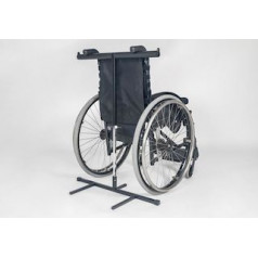 Подставка для инвалидной коляски против опрокидования
