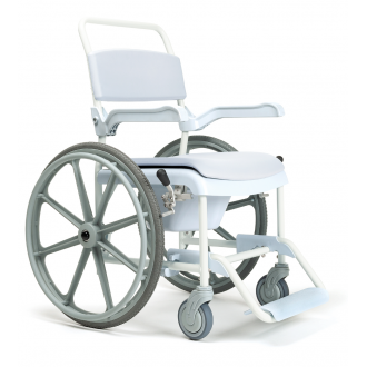 Кресло-каталка с санитарным оснащением и большими колесами Vermeiren 139 SP (Pluo)