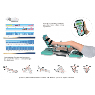 Тренажёр для пассивной разработки тазобедренного сустава Kinetec Spectra Knee CPM
