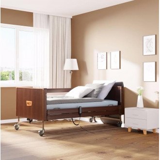 Многофункциональная кровать с электроприводом Met Terna Wenge