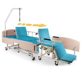 Многофункциональная кровать со встроенной креслом-каталкой Мet Integra Electro