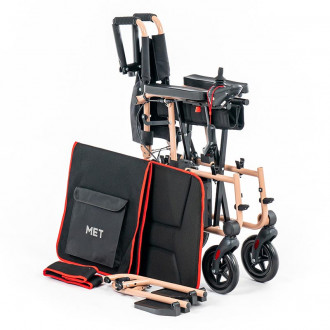 Инвалидная коляска с электроприводом Met Compact 15+
