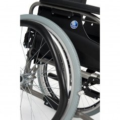 Резиновая накладка на обод для лучшего сцепления
