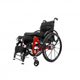 Активная инвалидная коляска с вертикализатором ЗСО Omega Active 888