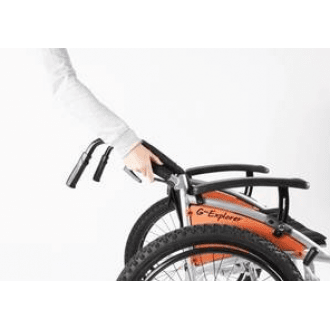 Кресло-коляска с ручным приводом Excel G-Lite Pro 24
