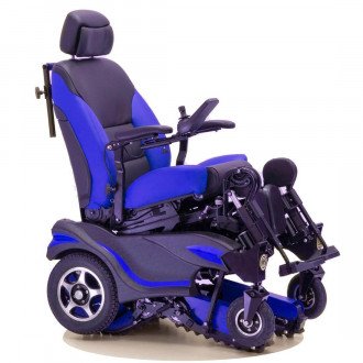 Инвалидная коляска с электроприводом Caterwil GTS5 Lux (ступенькоход)