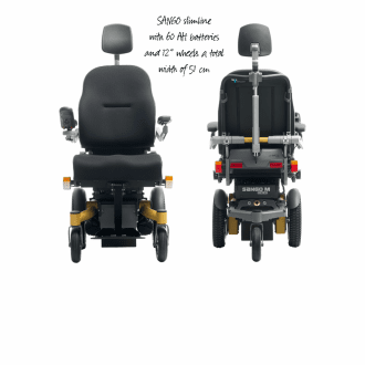 Инвалидная коляска с электроприводом Dietz SANGO Slimline