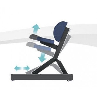 Тренажёр механотерапевтический для мышц пресса и спины Hur Rehabilitation 5310