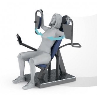 Тренажёр механотерапевтический для мышц груди Hur Rehabilitation 5160