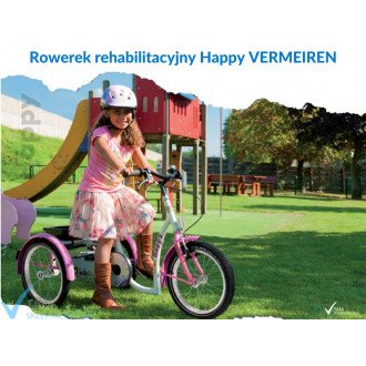 Трехколёсный велосипед для детей ДЦП Vermeiren Happy 